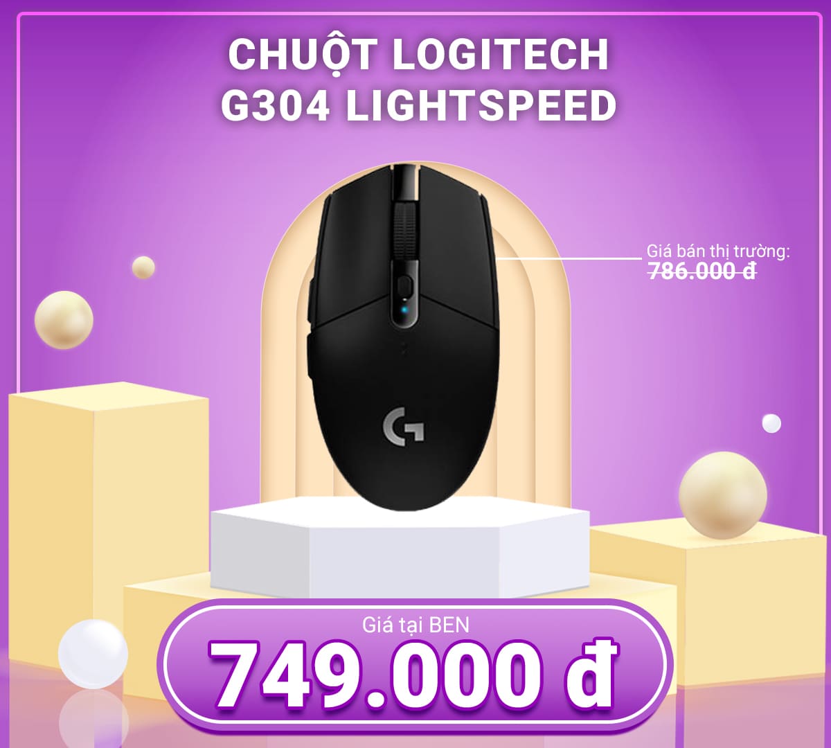 Chuot Logitech G304 LIGHTSPEED