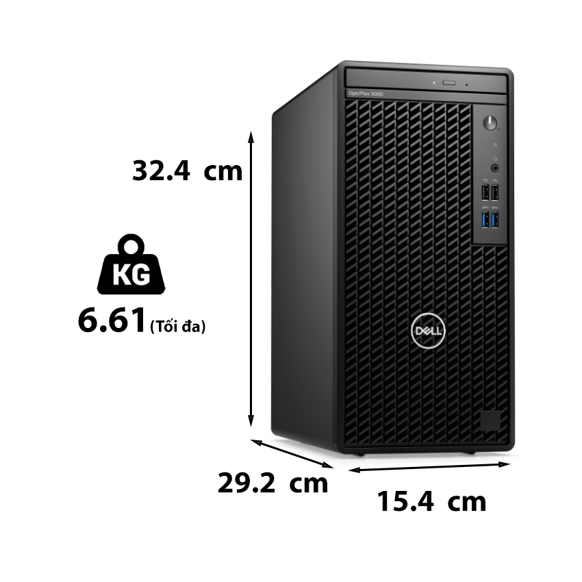 Dell OptiPlex 3000 cũng có nhiều tùy chọn cho các phụ kiện và đầu vào/đầu ra