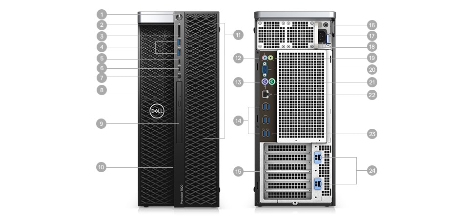 Dell Precision 5820 Tower XCTO Base 2