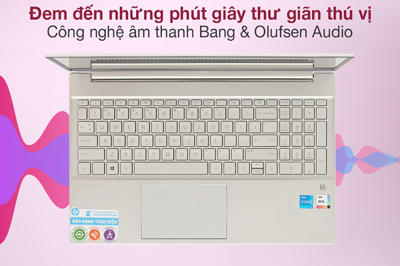 Hệ thống âm thanh cao cấp HP Pavilion 15-eg0505TU 46M02PA