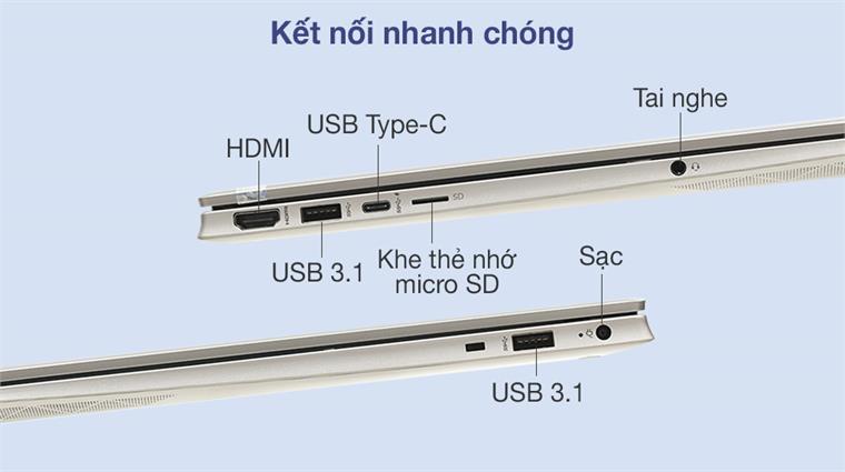 Tính năng đa dạng và tiện ích HP Pavilion 15 i3 eg0513TU