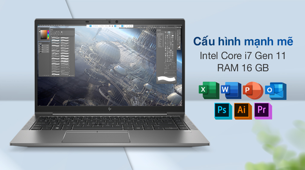 Hiệu năng HP ZBook Firefly 14 G8 275W0AV mạnh mẽ