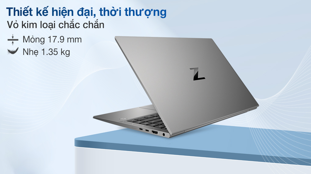 Thiết kế HP ZBook Firefly 14 G8 275W0AV mỏng nhẹ