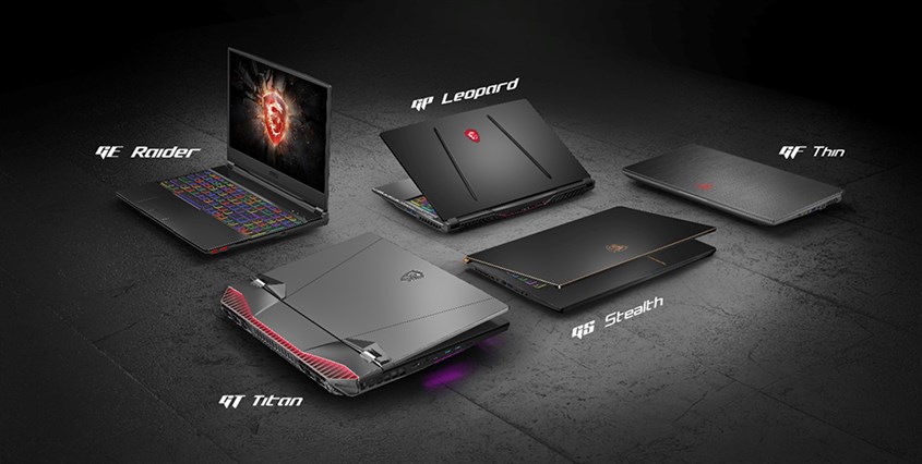 Các mẫu laptop MSI