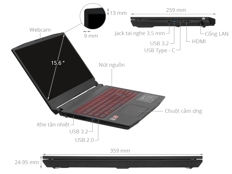 Laptop MSI Bravo 15 B5DD 417VN là một lựa chọn đáng chú ý cho các game thủ