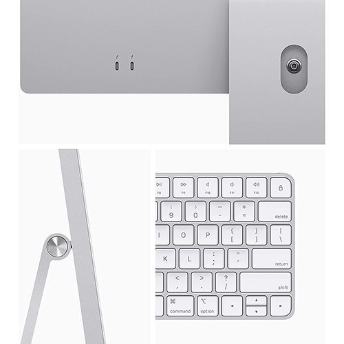 iMac MHK03SAA còn có khả năng kết nối mạng mạnh mẽ thông qua Wi-Fi và Bluetooth.