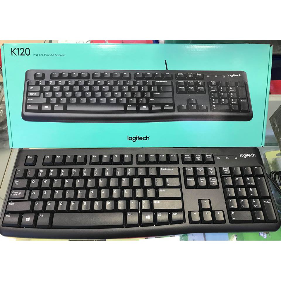 Bàn phím có dây Logitech K120 có thể tương thích với hầu hết các hệ điều hành hiện nay, bao gồm Windows, Mac OS và Linux.