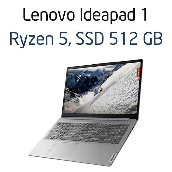 Laptop Lenovo IdeaPad 1 15AMN7 82VG0022VN được trang bị bộ vi xử lý AMD Ryzen 5 7520U mạnh mẽ