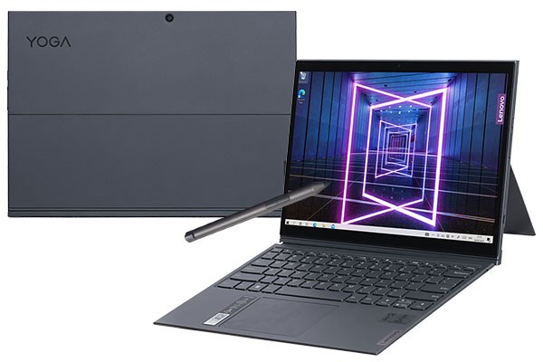 Một trong những điểm nổi bật của laptop Lenovo Yoga Duet 7 13ITL6 là công nghệ E-Color Pen tích hợp sẵn.