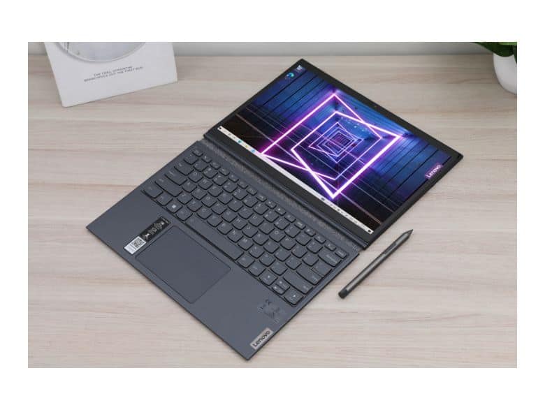 Màn hình của Lenovo Yoga Duet 7 13ITL6 cũng là một trong những yếu tố quan trọng để tăng cường trải nghiệm với công nghệ E-Color Pen