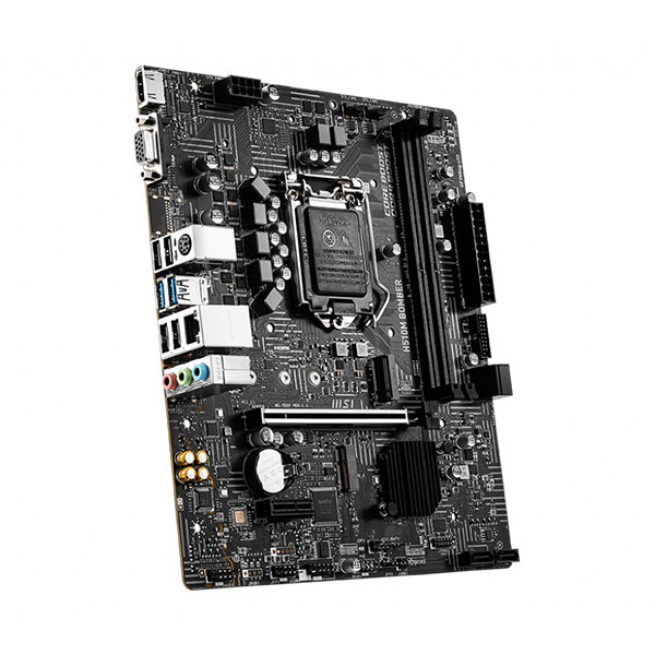 Mainboard MSI B660M BOMBER đi kèm với 2 khe cắm RAM DDR4, cho phép bạn nâng cấp dung lượng bộ nhớ của hệ thống.