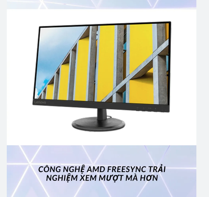 màn hình Lenovo C27-30 cho phép bạn thưởng thức trải nghiệm giải trí và làm việc mở rộng hơn bao giờ hết