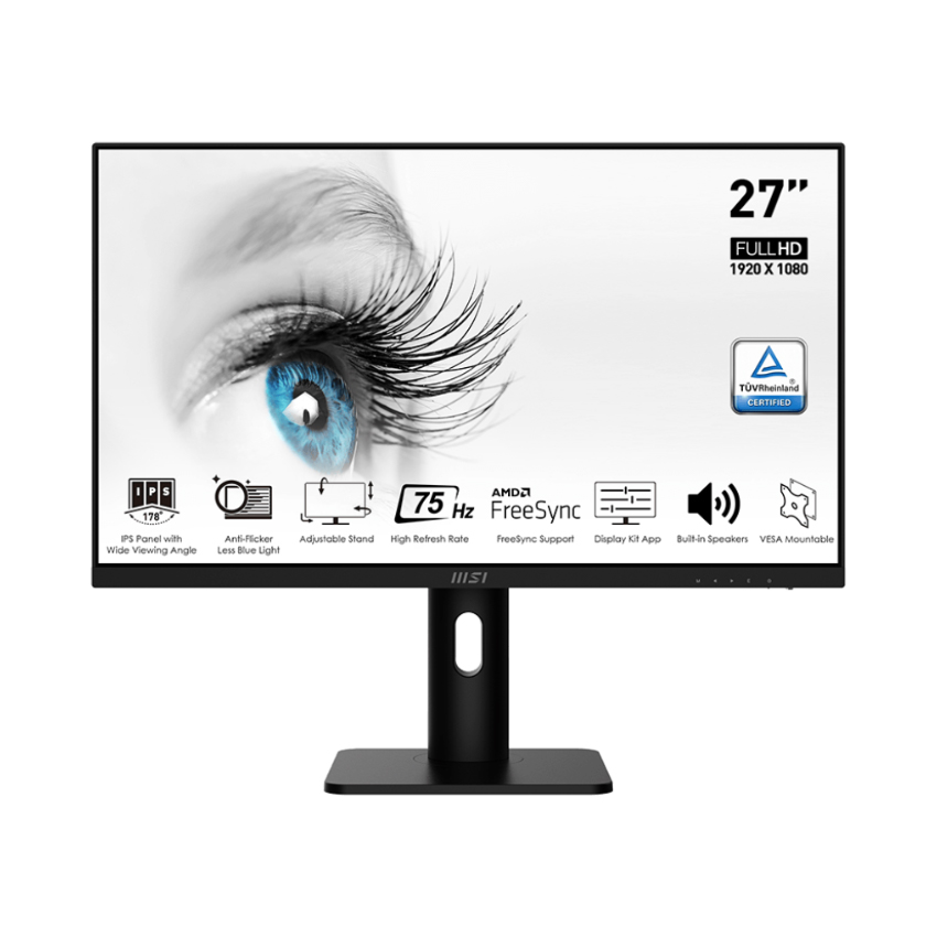 màn hình MSI PROMP273P cũng được thiết kế với tính năng chống ánh sáng xung quanh (anti-glare)