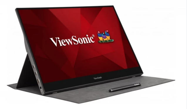 Màn hình di động Viewsonic TD1655 có kích thước 15.6 inch, mang lại một trải nghiệm rộng rãi cho người dùng.