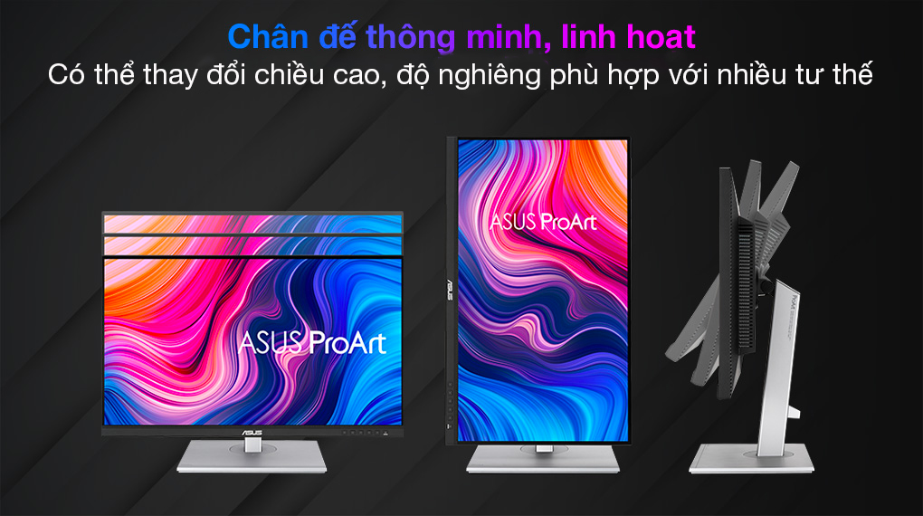 Một tính năng tiện ích đáng chú ý trên PA278CV là khả năng xoay màn hình.