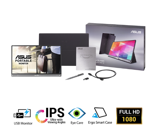 Với độ phân giải Full HD 1920x1080 và tỷ lệ khung hình 16:9, màn hình di động Asus ZenScreen MB166C cho phép bạn tận hưởng chất lượng hình ảnh tuyệt vời.