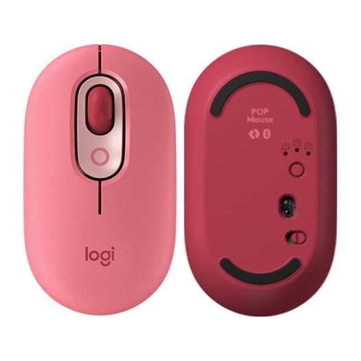 Logitech Pop có một số nút bổ sung so với chuột thông thường.