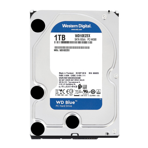 Ổ cứng gắn trong (HDD) Western WD Blue 1TB WD10EZEX là một lựa chọn lý tưởng cho người dùng muốn mở rộng không gian lưu trữ