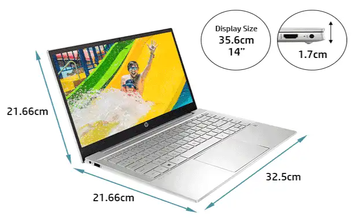 Màn hình là một yếu tố quan trọng không thể thiếu khi đánh giá một chiếc laptop. Laptop HP Pavilion 14-dv2077TU (7C0W3PA) được trang bị màn hình 14 inch FHD (Full HD)