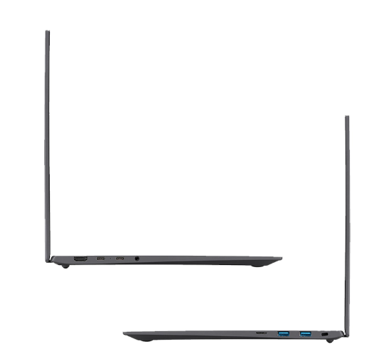 Laptop LG Gram 2023 được trang bị pin có thời lượng sử dụng lên đến 12 giờ