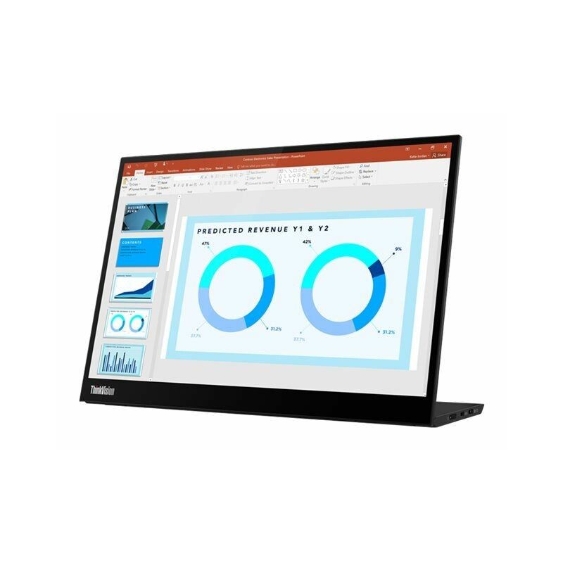 Màn hình Lenovo ThinkVision M14d cũng có tính năng xoay tự động, cho phép bạn điều chỉnh góc nhìn một cách linh hoạt.