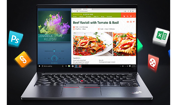 ThinkPad E14 Gen 4 hỗ trợ một loạt các tùy chọn kết nối để đáp ứng nhu cầu của người dùng.