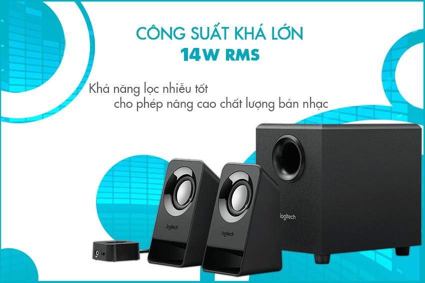 loa máy tính Logitech Z213 2.1 là một sự lựa chọn tuyệt vời cho trải nghiệm âm thanh tại nhà.