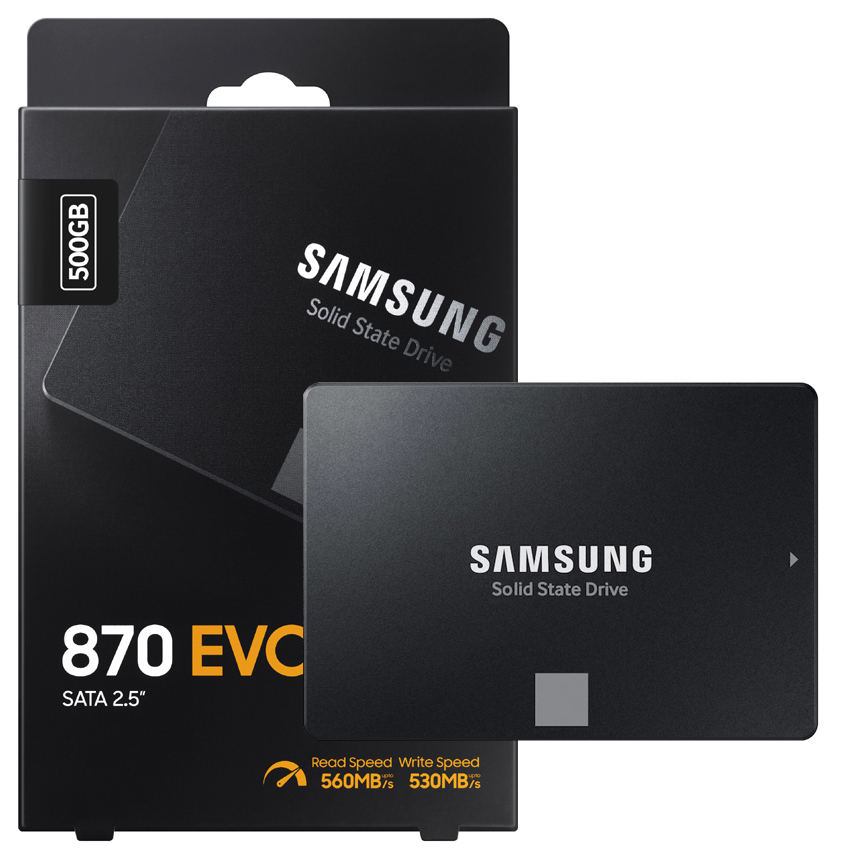 Samsung 870 EVO 500GB SSD là một trong những ổ cứng SSD hàng đầu trên thị trường.