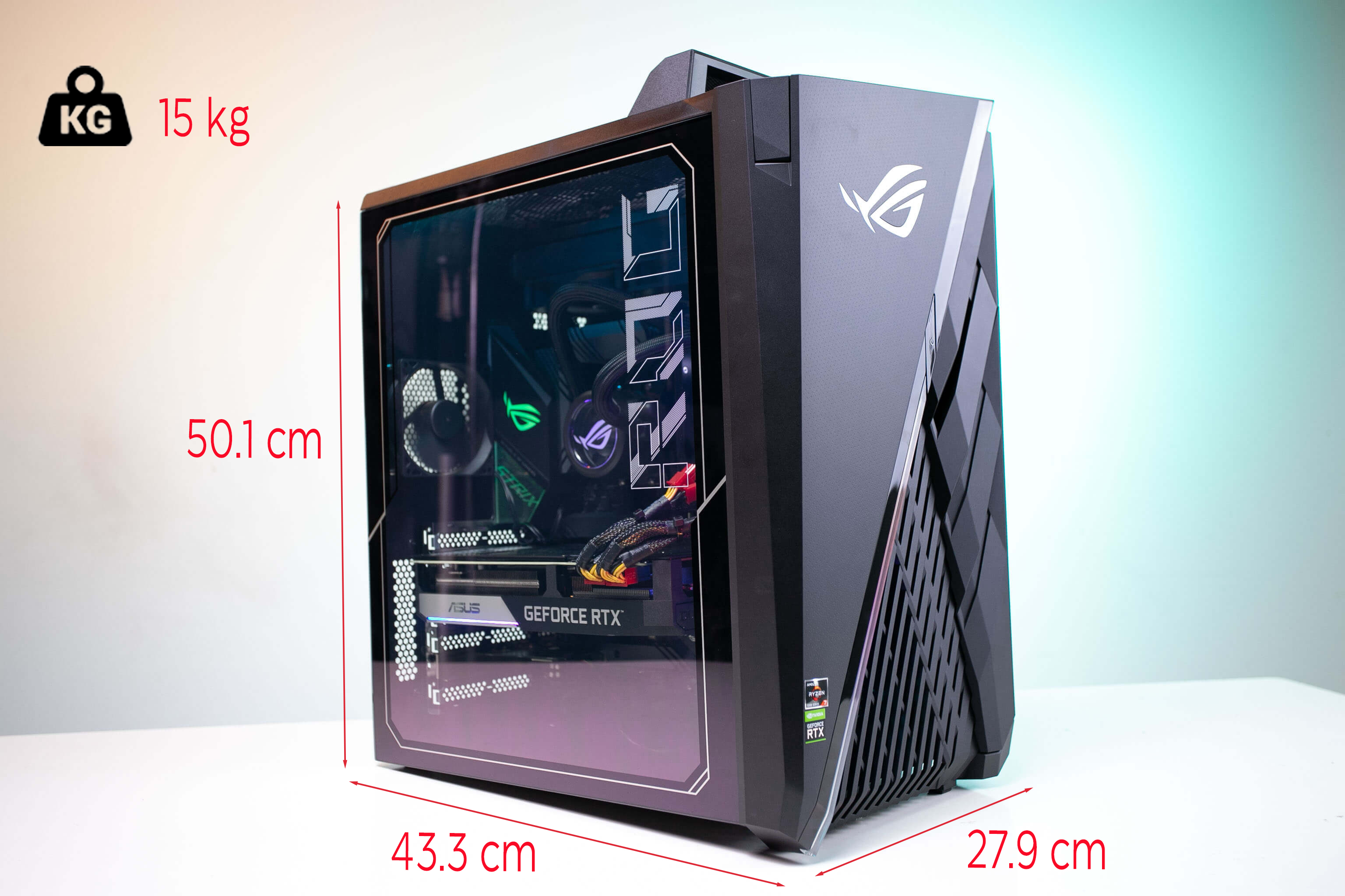 Máy tính Asus ROG Strix G35DX-VN003W được cài đặt sẵn hệ điều hành Windows 11SL.