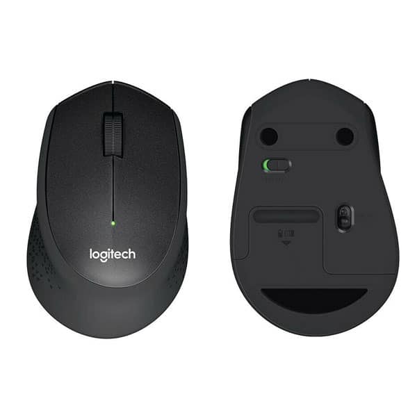 Chuột không dây Logitech M331 có hiệu suất cao nhờ công nghệ cảm biến quang học tiên tiến.