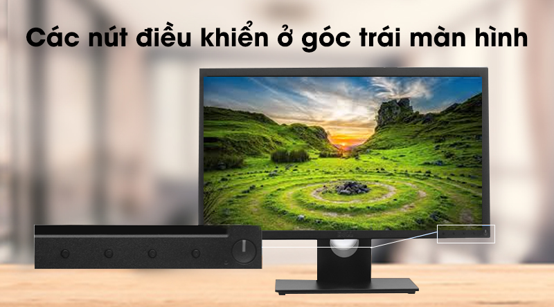 Màn hình Dell E1916H mang lại sự chính xác trong hiển thị màu sắc.