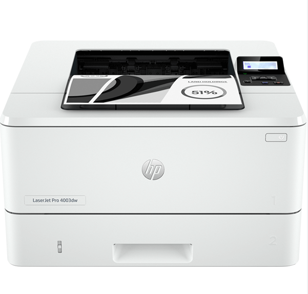 Máy in đen trắng HP LaserJet Pro 4003DW 2Z610A được thiết kế nhằm đáp ứng nhu cầu sử dụng trong văn phòng hoặc môi trường làm việc chuyên nghiệp.