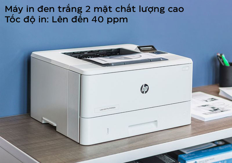 Máy in HP LaserJet Pro 4003DW 2Z610A có hiệu suất in ấn ấn tượng.