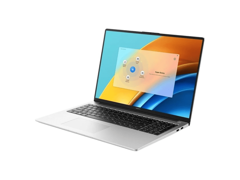 Màn hình 16-inch FHD+ của Huawei MateBook D16 RLEF-X thực sự ấn tượng với độ phân giải cao và chất lượng hình ảnh sắc nét.