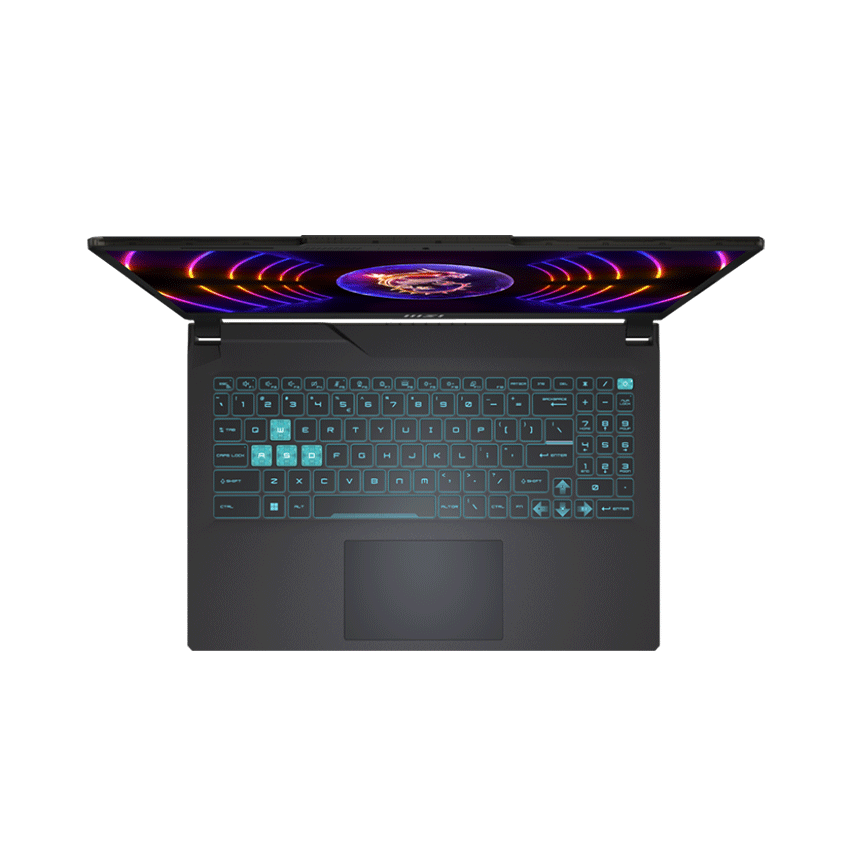 Điểm đáng chú ý của laptop MSI Gaming Cyborg 15 chính là card đồ họa NVIDIA GeForce RTX 4060 với bộ nhớ GDDR6 8GB.