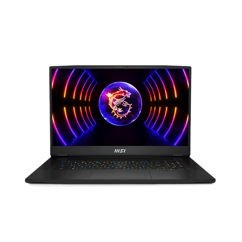 Trải nghiệm gõ phím cũng là một yếu tố quan trọng, và MSI Titan GT77 HX 13VI 077VN đáp ứng điều đó bằng dãy bàn phím cơ rực rỡ với hiệu ứng LED RGB từ SteelSeries và switch Cherry MX cao cấp.