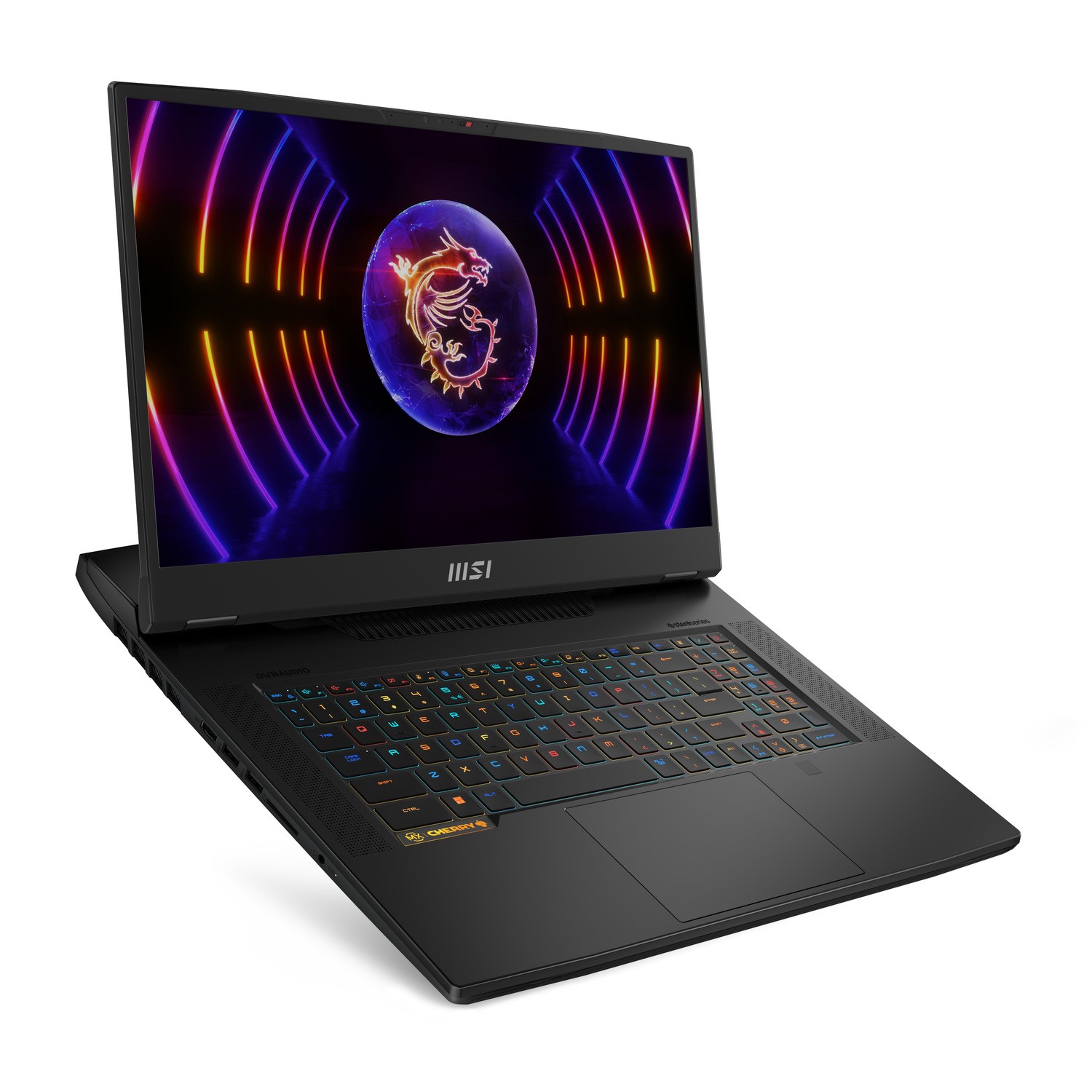 Laptop MSI Gaming Titan GT77HX 13VI-077VN sở hữu thiết kế tối giản nhưng sang trọng, với màu sắc Core Black tinh tế.