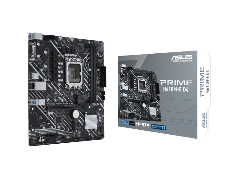 Mainboard Asus PRIME H610M-E D4 là một sản phẩm cao cấp trong dòng mainboard của Asus