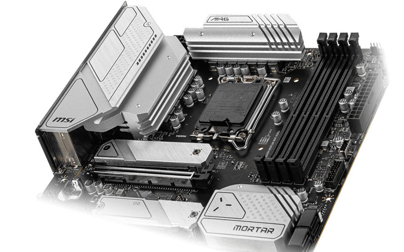 Mainboard MSI MAG B660M MORTAR WIFI DDR4 được thiết kế với kích thước Micro-ATX, mang lại sự nhỏ gọn và linh hoạt trong việc lắp đặt vào nhiều loại case máy tính khác nhau.