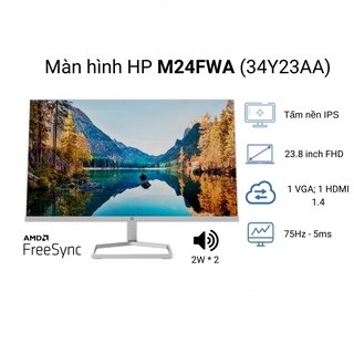 Màn hình HP M24FWA 34Y23AA tối ưu không gian làm việc