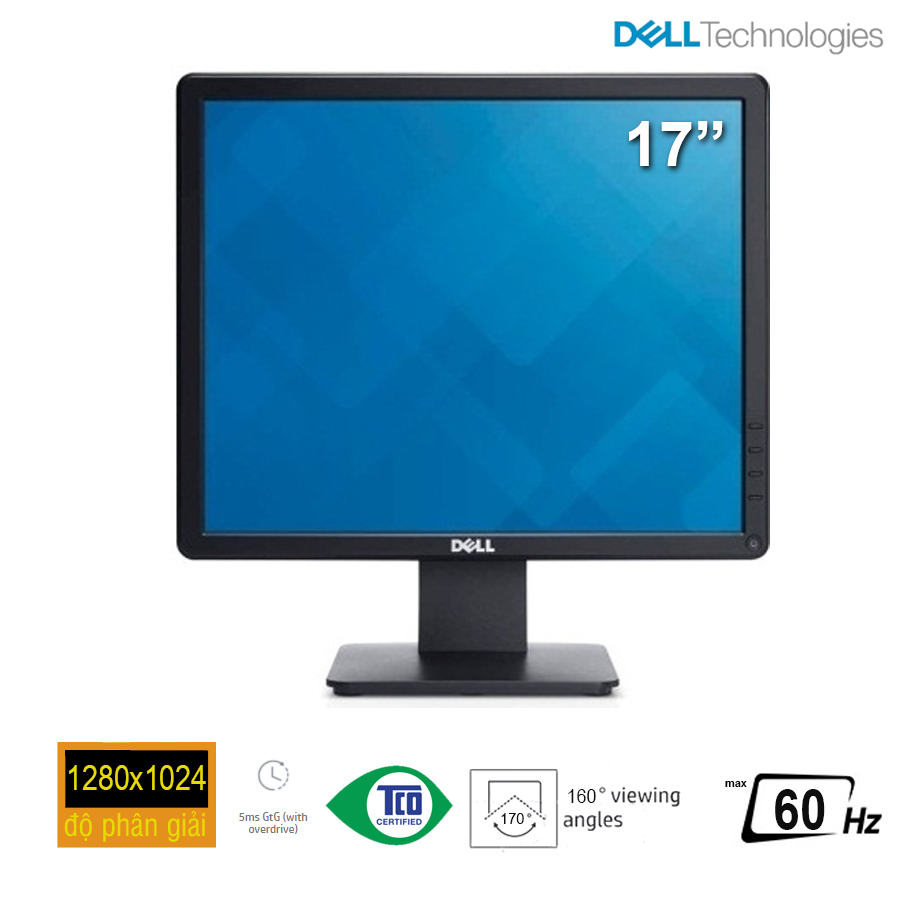 Màn hình Dell E1715S là một sản phẩm chất lượng của hãng Dell với nhiều tính năng đáng chú ý.