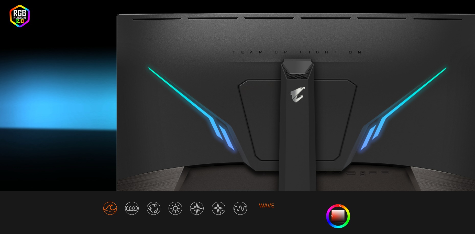 Gigabyte Aorus CV27F có giao diện đơn giản và dễ sử dụng, cho phép người dùng tùy chỉnh các cài đặt hình ảnh, tần số làm tươi và các tính năng khác.