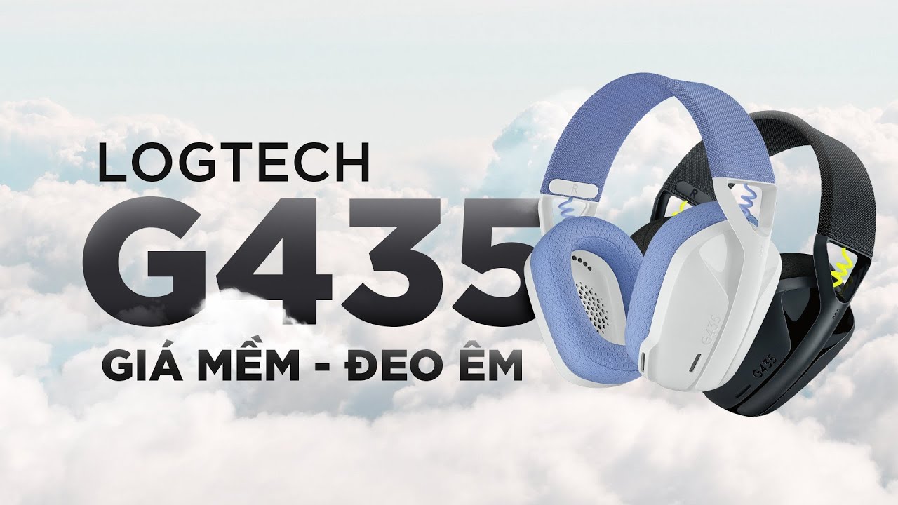 Tai nghe Logitech G435 LightSpeed Wireless là một trong những sản phẩm tiếp nối dòng sản phẩm chất lượng của hãng.