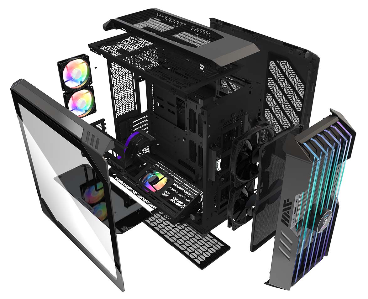 Khả năng tản nhiệt của vỏ case Cooler Master HAF700 EVO là điểm nổi bật và là một trong những lý do khiến nhiều người chọn sản phẩm này.