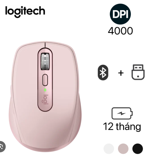 Chuột không dây Logitech MX Anywhere 3 là một lựa chọn xuất sắc cho những người đang tìm kiếm một chiếc chuột có hiệu suất cao, thiết kế đẳng cấp và khả năng đa nhiệm tốt.