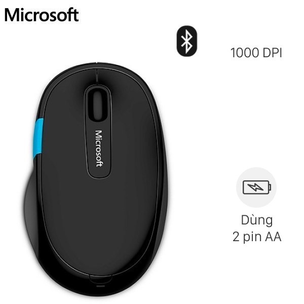 Chuột Microsoft Sculpt Comfort Bluetooth H3S-00005 là một sản phẩm được thiết kế đặc biệt để mang lại trải nghiệm thoải mái và tiện lợi trong việc sử dụng máy tính.