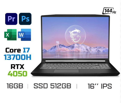 Laptop MSI Creator M16 B13VE 830VN cho hiệu suất vượt trội và xử lý đa nhiệm mượt mà.