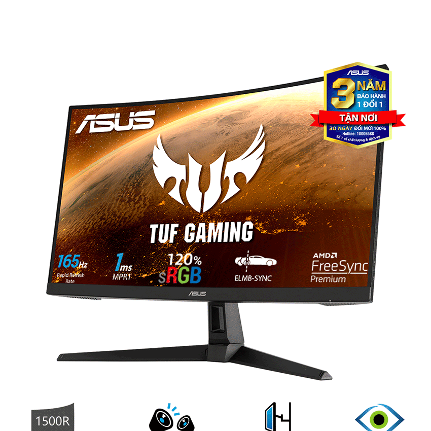 Màn hình LCD ASUS TUF GAMING VG27VH1B là sản phẩm của hãng Asus, một trong những thương hiệu nổi tiếng trong lĩnh vực công nghệ.