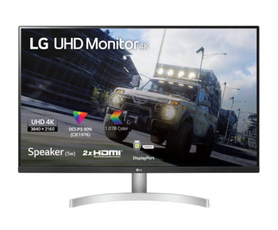 Với độ phân giải 4K UHD, màn hình LG 32UN500-W cho phép hiển thị chi tiết vượt trội trên màn hình rộng lớn.