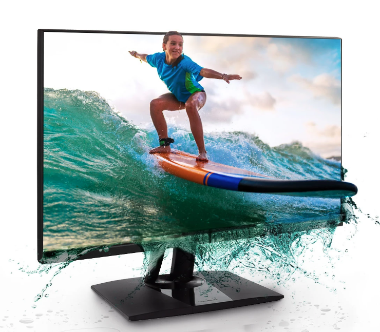 Màn hình ViewSonic VP2756-4K của ViewSonic được tạo ra dành riêng cho các nhà thiết kế chuyên nghiệp, mang đến hiển thị màu sắc chân thực tới từng chi tiết.